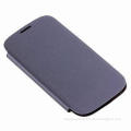 Latest ultra-thin and high-grade PU leather case for I8190 I9300, N7100, slim turned around